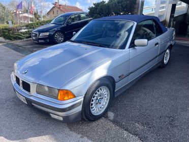 Bmw 320 320i 24V cat Cabriolet Argento / Blu Navy * ASI