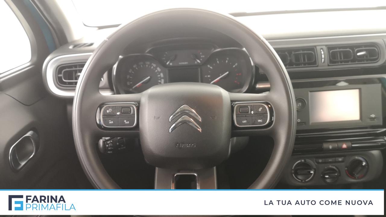 CITROEN C3 III 2017 - C3 1.2 puretech Feel s&s 83cv neopatentati my20