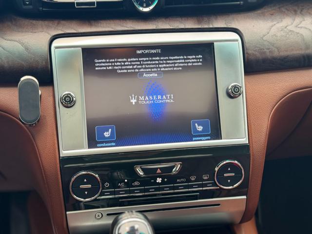 MASERATI Quattroporte 3.0 V6 411cv S Q4 Granlusso (Tetto/Pelle cuoio)