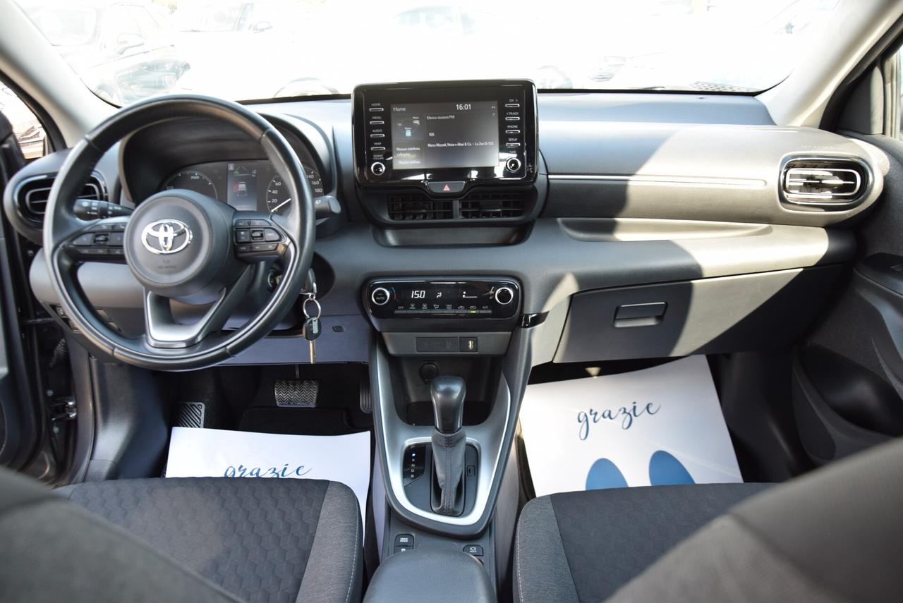 Toyota Yaris HYBRID 1.5 AUTOMATICA ADAS CRUISE TOUCH CAM OK NEOPATENTATI