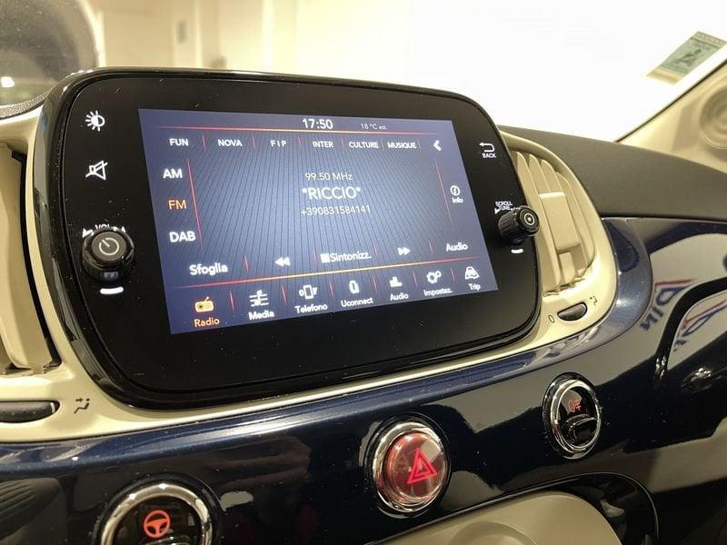 FIAT 500C 1.0 Hybrid DOLCEVITA/AppleCarPlay/Ruotino