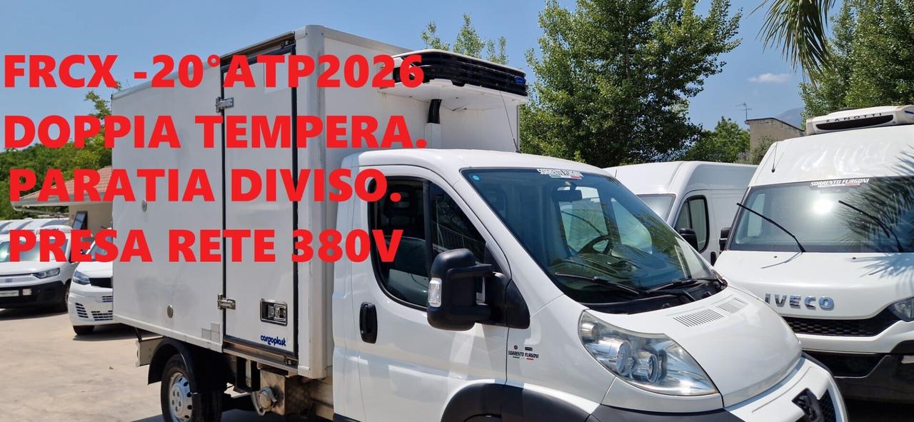 FIAT DUCATO FRIGO DOPPIA TEMEPERA. PARATIA 3.0 MJT 180 CV