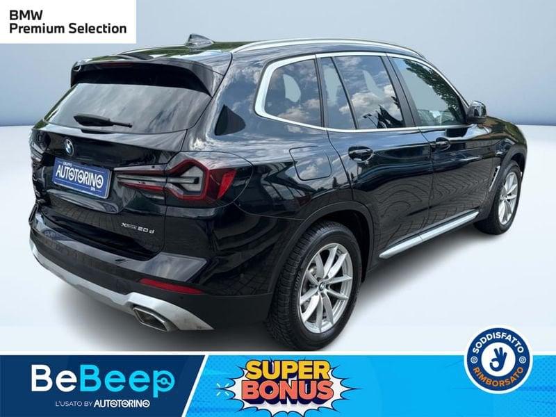 BMW X3 XDRIVE20D MHEV 48V AUTO