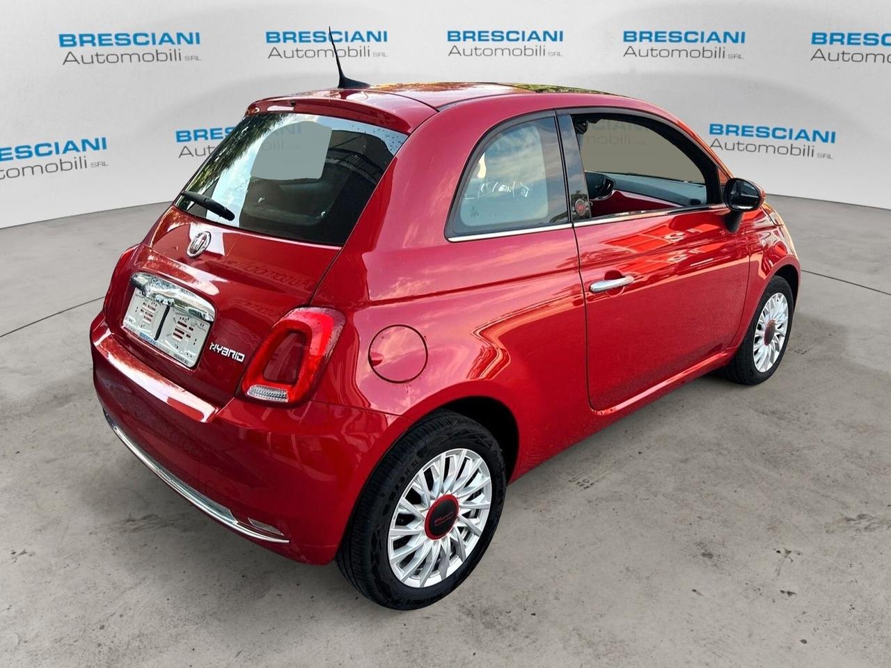 Fiat 500 1.0 Hybrid Red 70CV