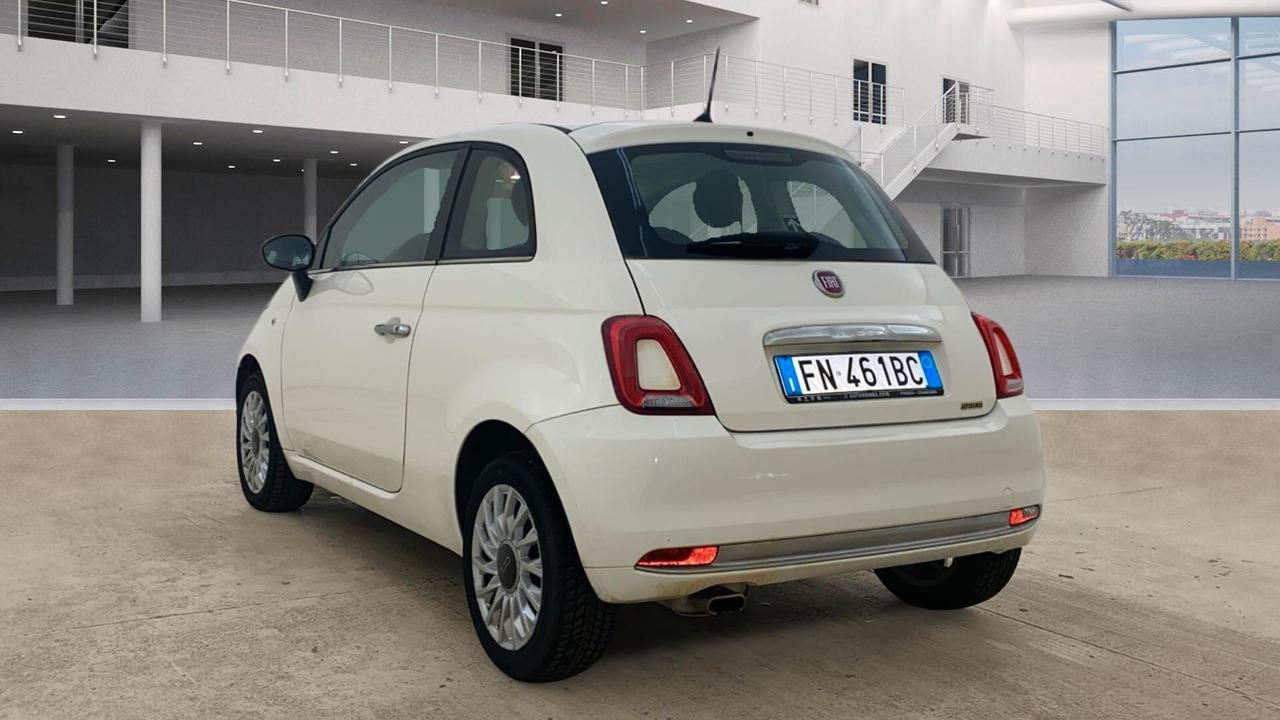 FIAT 500 1.2 BENZINA - TETTO PANORAMICO - NEOPAT.