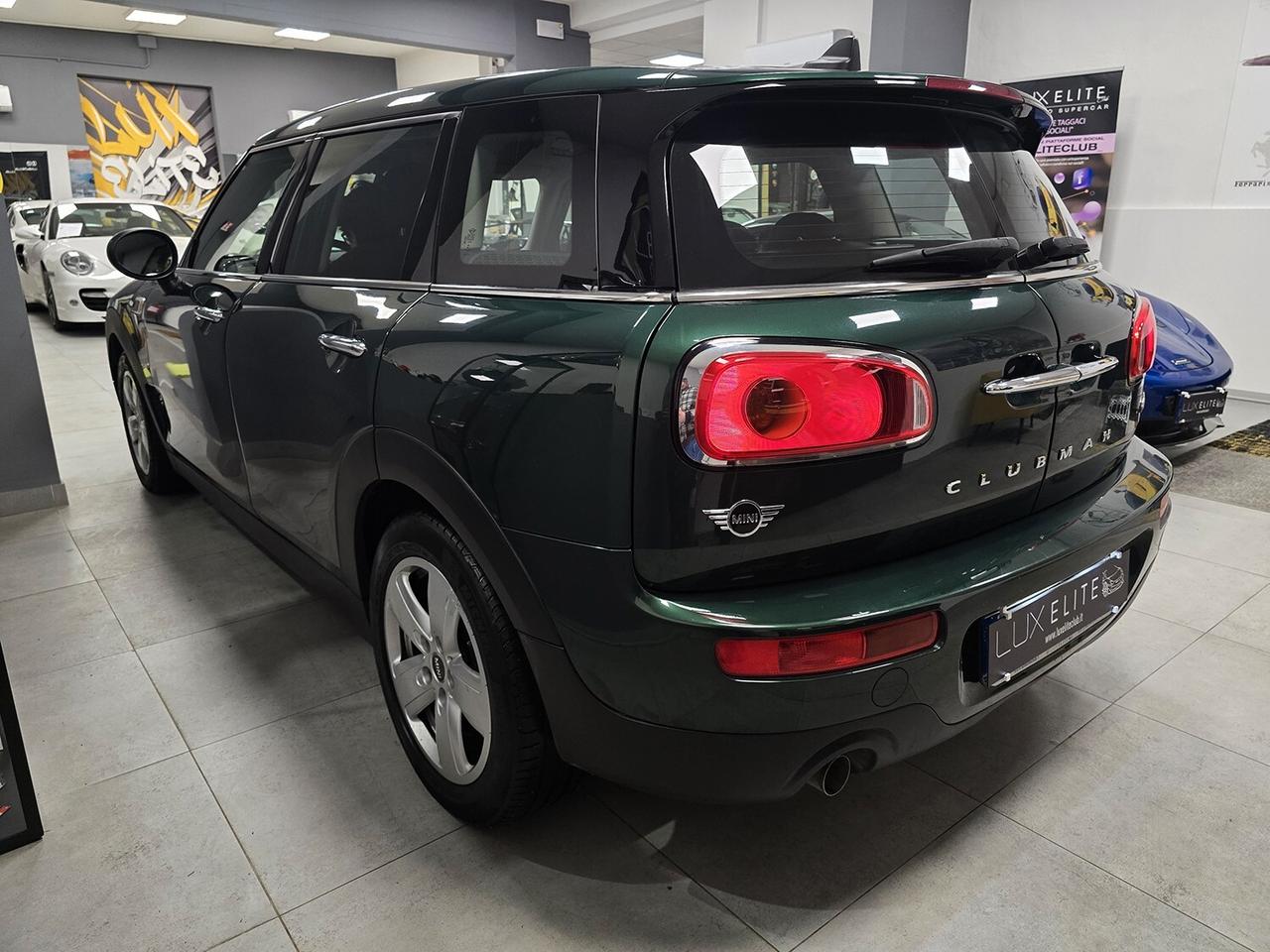 Mini One D Clubman 1.5 116CV VERDE INGLESE_KEYLESS_START STOP_TOP!!