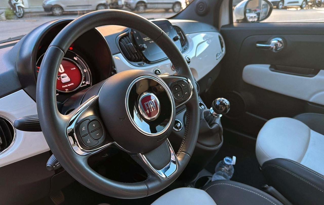 Fiat 500 1.0 Hybrid Dolcevita Interni In pelle tetto panoramico solo 26.000 km unico proprietario