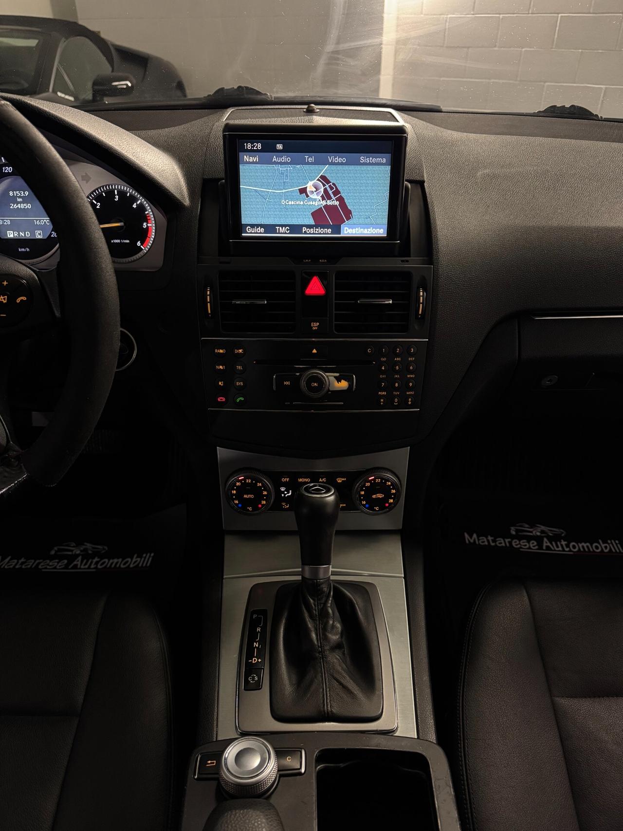 Mercedes-Benz C 220 CDI 2.2cc 170cv Automatica Bluetooth Navigatore