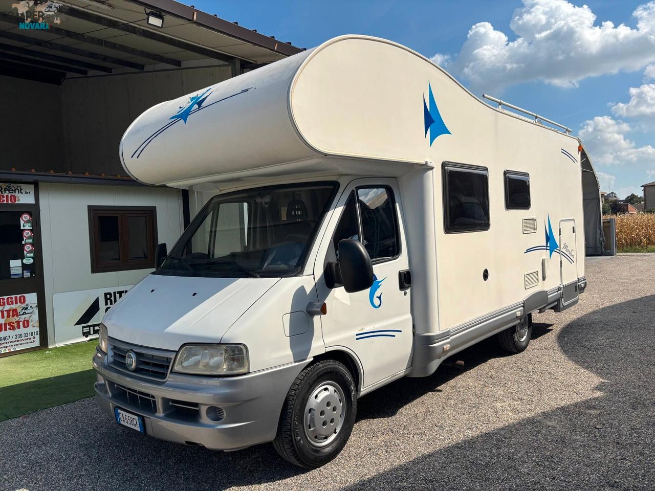 ELNAGH MARLIN 66 G- Mansardato con letto matrimoniale in coda ed ampio garage