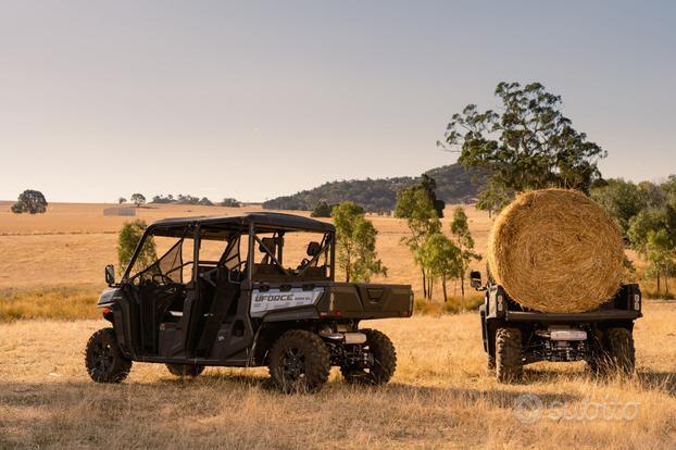 QUADRICICLO - UTV TARGA-AGRICOLA - 6 POSTI - 4X4 - PROMO KM 0