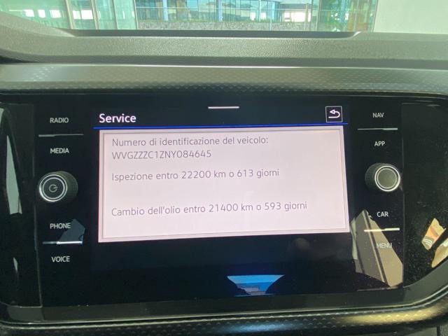 VOLKSWAGEN T-Cross 1.0 TSI 110 CV DSG Style