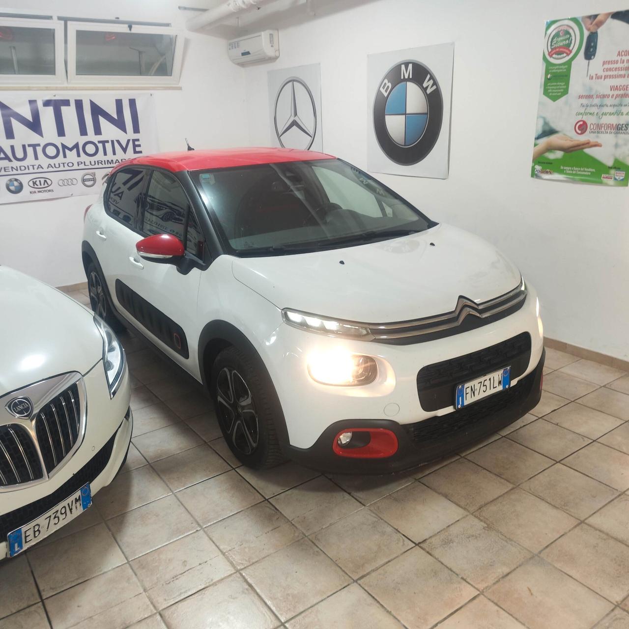 Citroen C3 BlueHDi 75 S&S Shine 12 mesi di garanzia