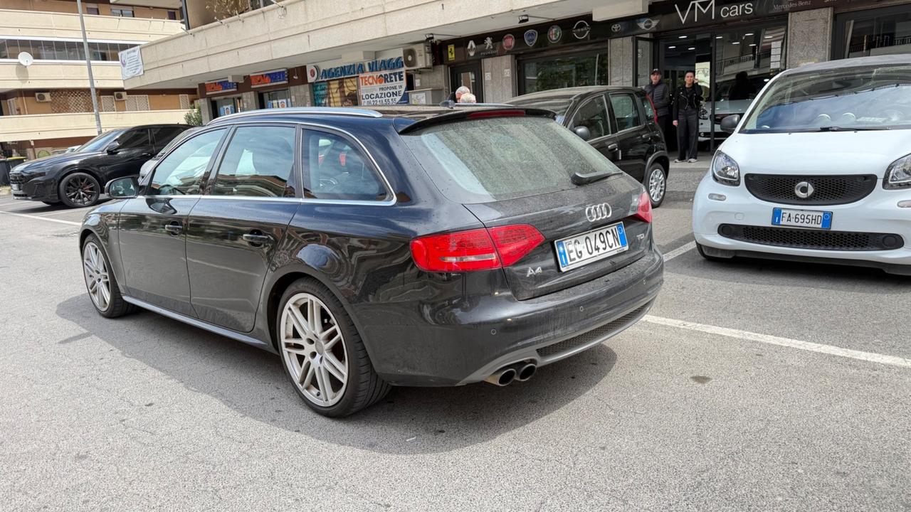 Audi A4 Avant 2.0 TDI 143CV F.AP. multitronic S.LINE LED NAVI TETTO APRIBILE PDC ALCANTARA BLUETOOTH CERCHI