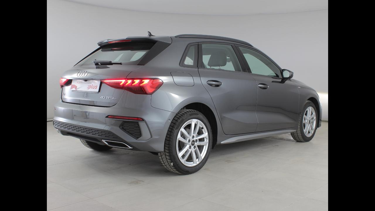 AUDI A3 IV 2020 Sportback - A3 Sportback 40 1.4 tfsi e S line edition s-tronic