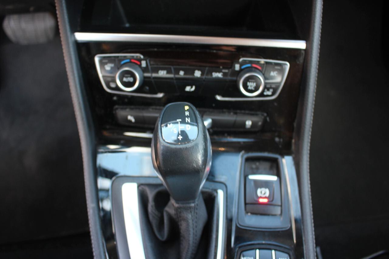 BMW 218d 7posti UNIPRO' *PREZZO VERO*automatica luxury CRONO TAGLIANDI