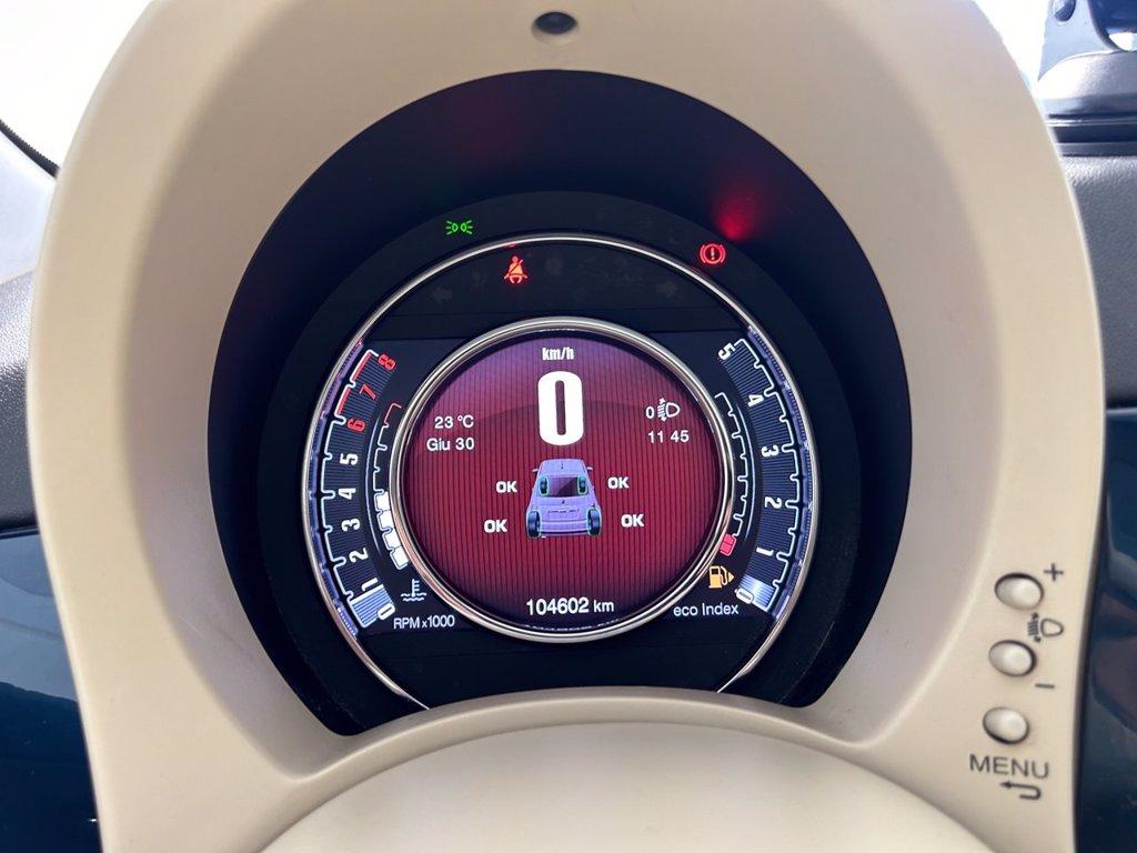 FIAT 500 1.2 lounge 69cv del 2016