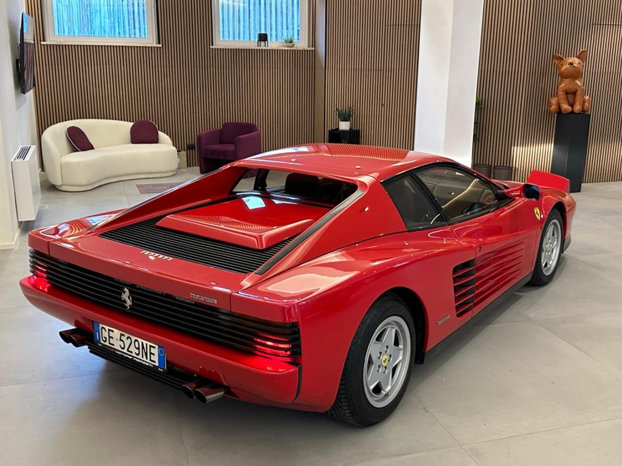 Ferrari Testarossa 5.0 V12 ASI ORO PARI L NUOVO