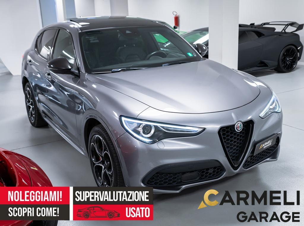 Alfa Romeo Stelvio 2.2 Turbodiesel 210 CV AT8 Q4 Veloce-CERCHI DA 20”-UNICOPROPRIETARIO