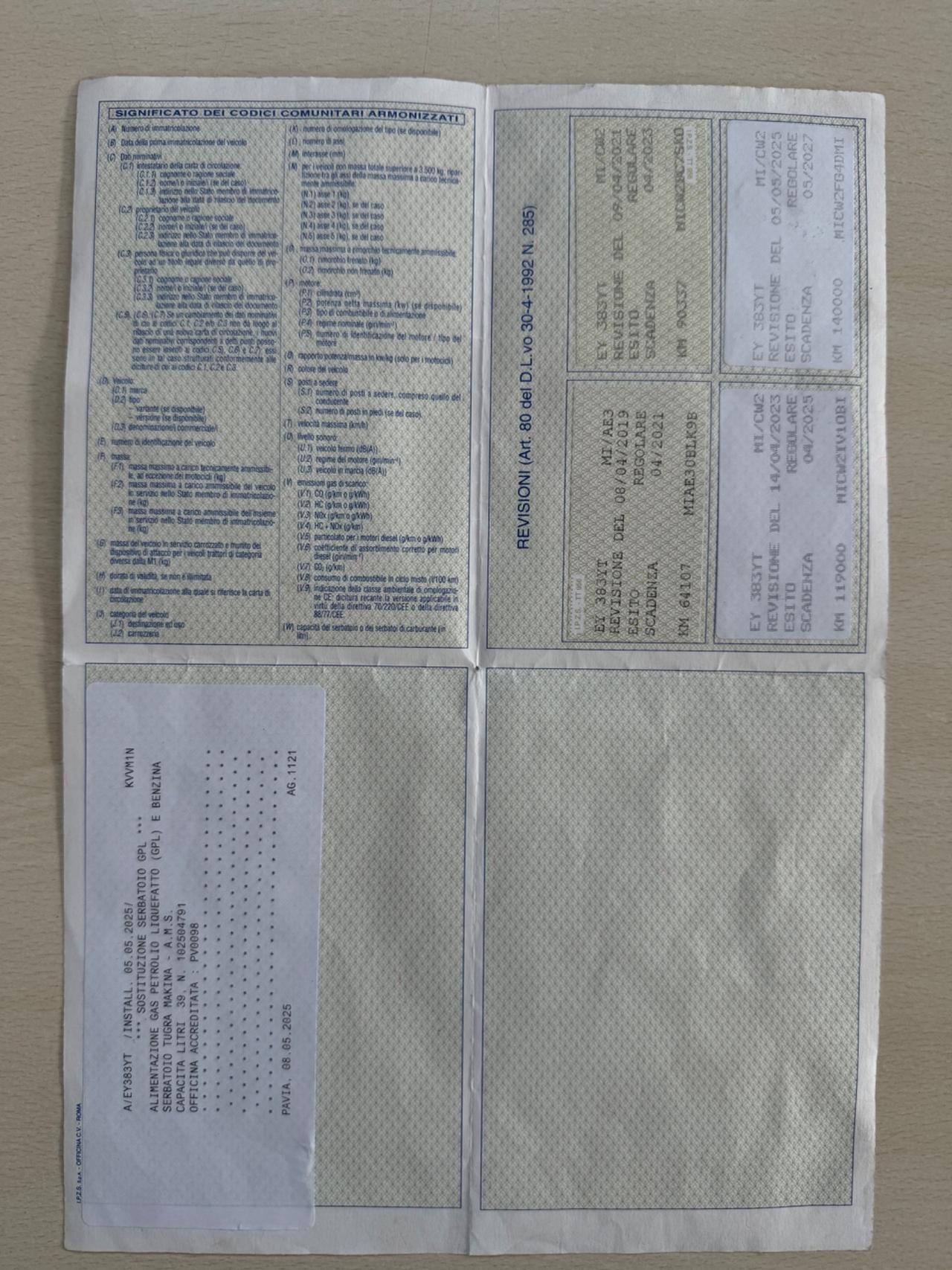 Dacia Sandero 1.2 BENZINA -GPL VALIDO 2035 75CV EURO 5B