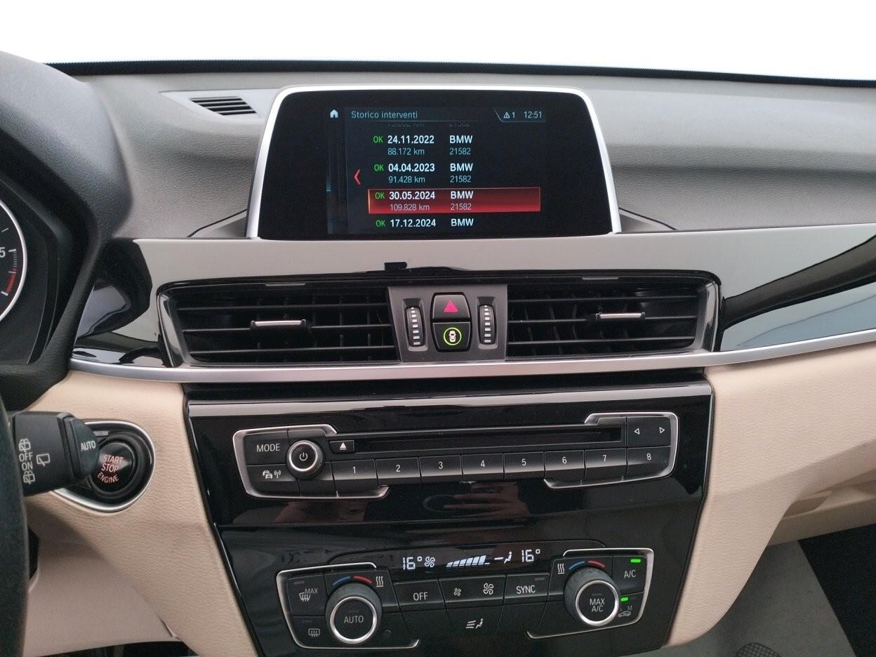 BMW X1 sdrive18d auto - TAGLIANDI BMW