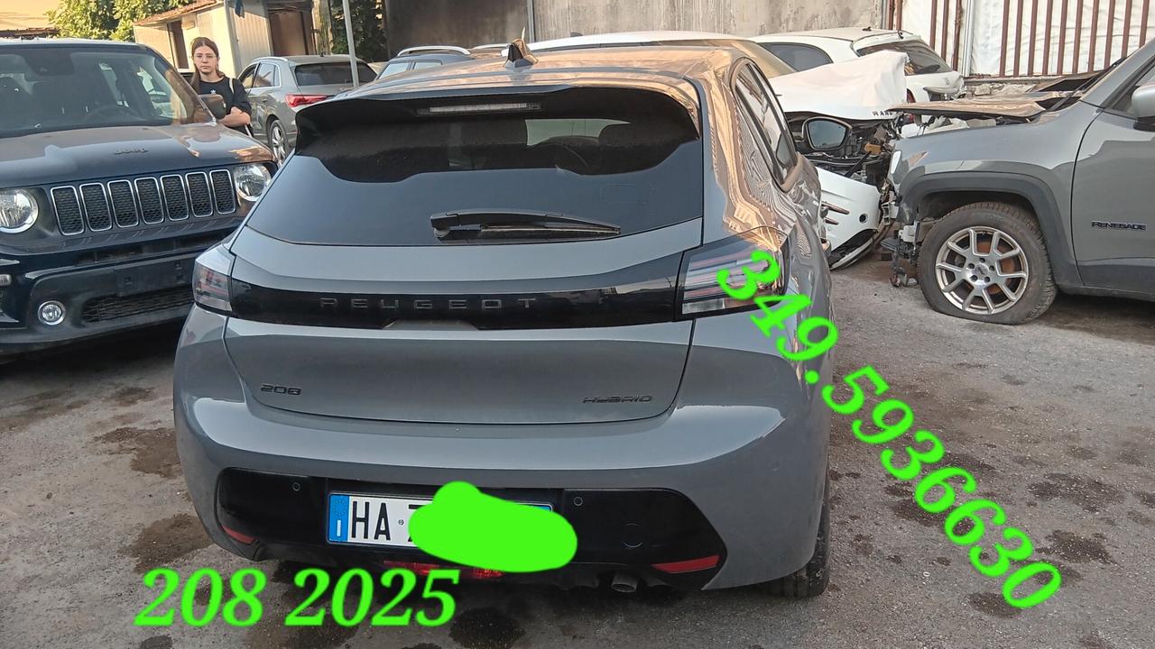 Peugeot 208 Hybrid 145 e-DCS6 GT INCIDENTATA SINISTRATA MONDIALCARS 025