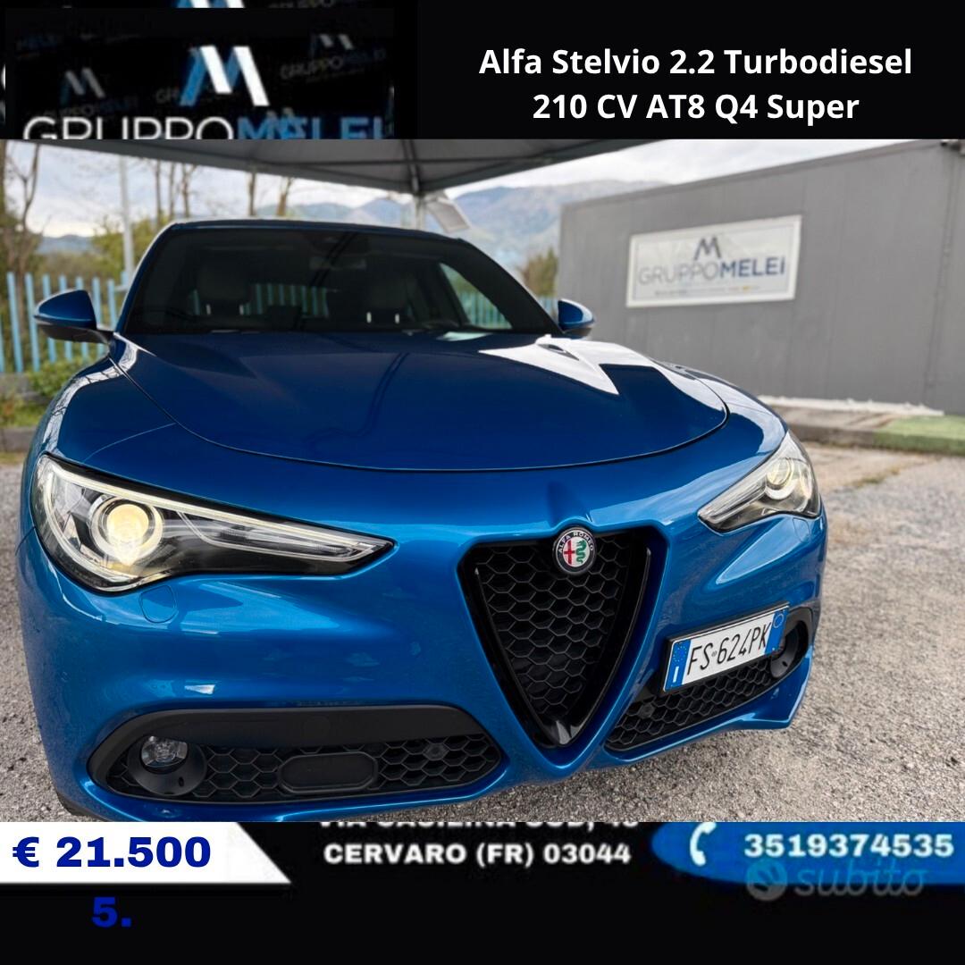 Alfa Stelvio 2.2 Turbodiesel 210 CV AT8 Q4 Super