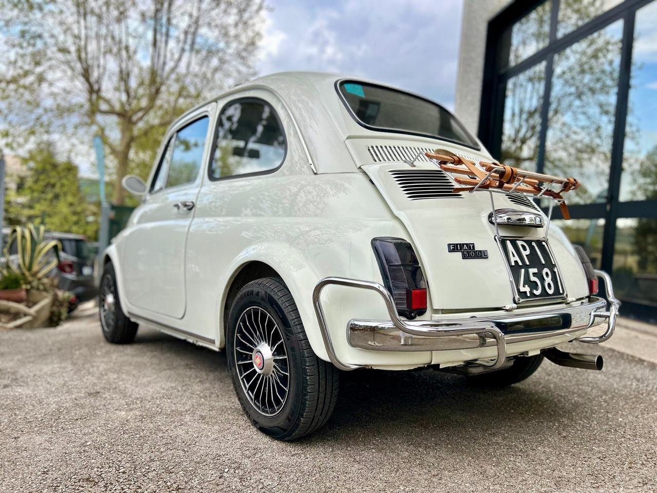 Fiat 500 - 110 F BERLINA 500 - Mod. L - ISCRIZIONE ASI E TARGA ORO