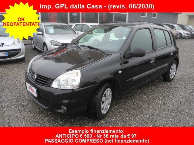 RENAULT Clio Storia 1.2 5p. GPL -Ok Neopaten.- UniProprietaria