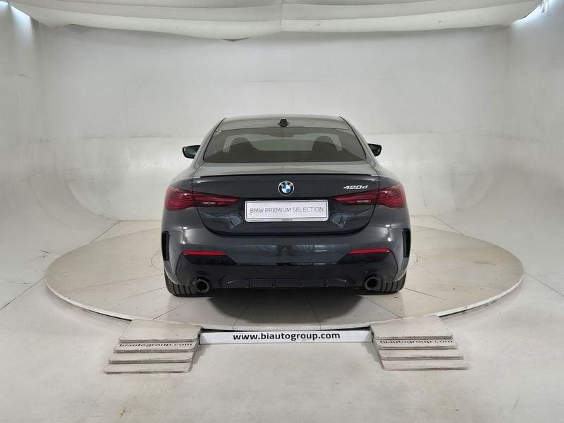BMW Serie 4 G22 LCI 2024 Coupe 420d Coupe mhev 48V xdrive MSport Pro auto