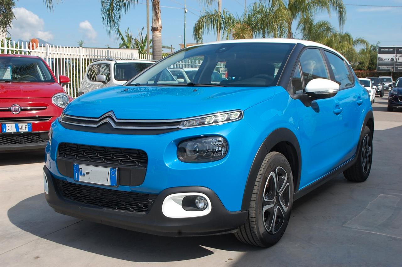 Citroen C3 1.2 puretech 83CV Feel S&S Uff Italy Bicolor USB