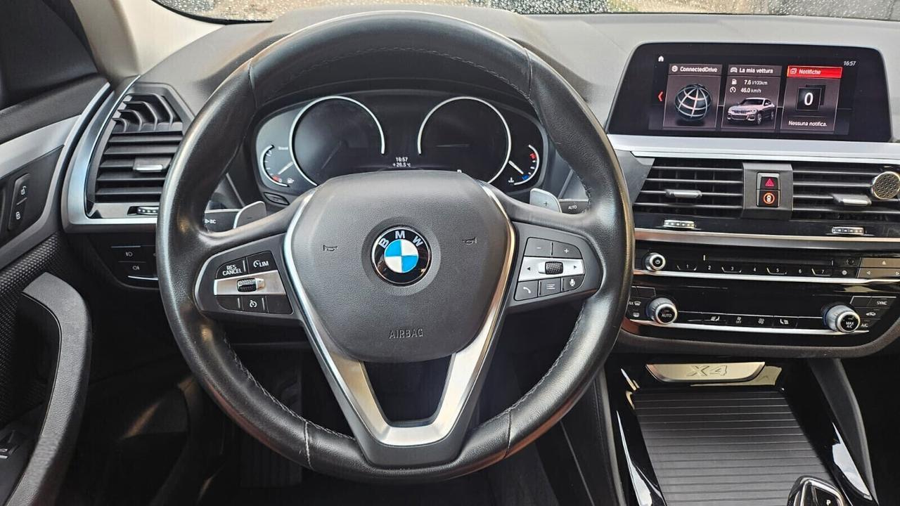 Bmw X4 xDrive20d ADVANTAGE automatica Cromo Navi Telecamera