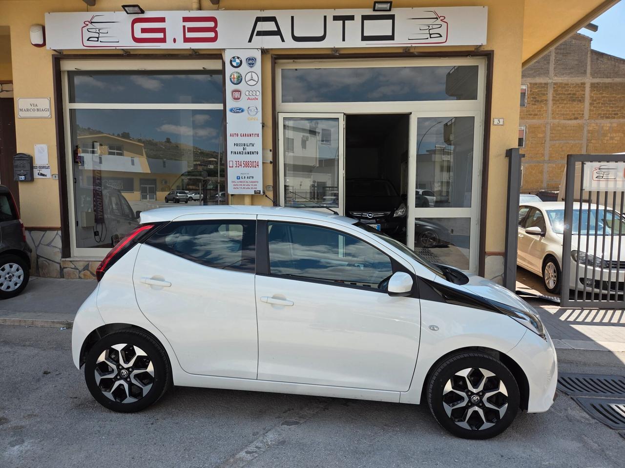 TOYOTA AYGO 1.0 BENZ 72 CV ANNO 2019 SOLI KM 80000 CERTIF