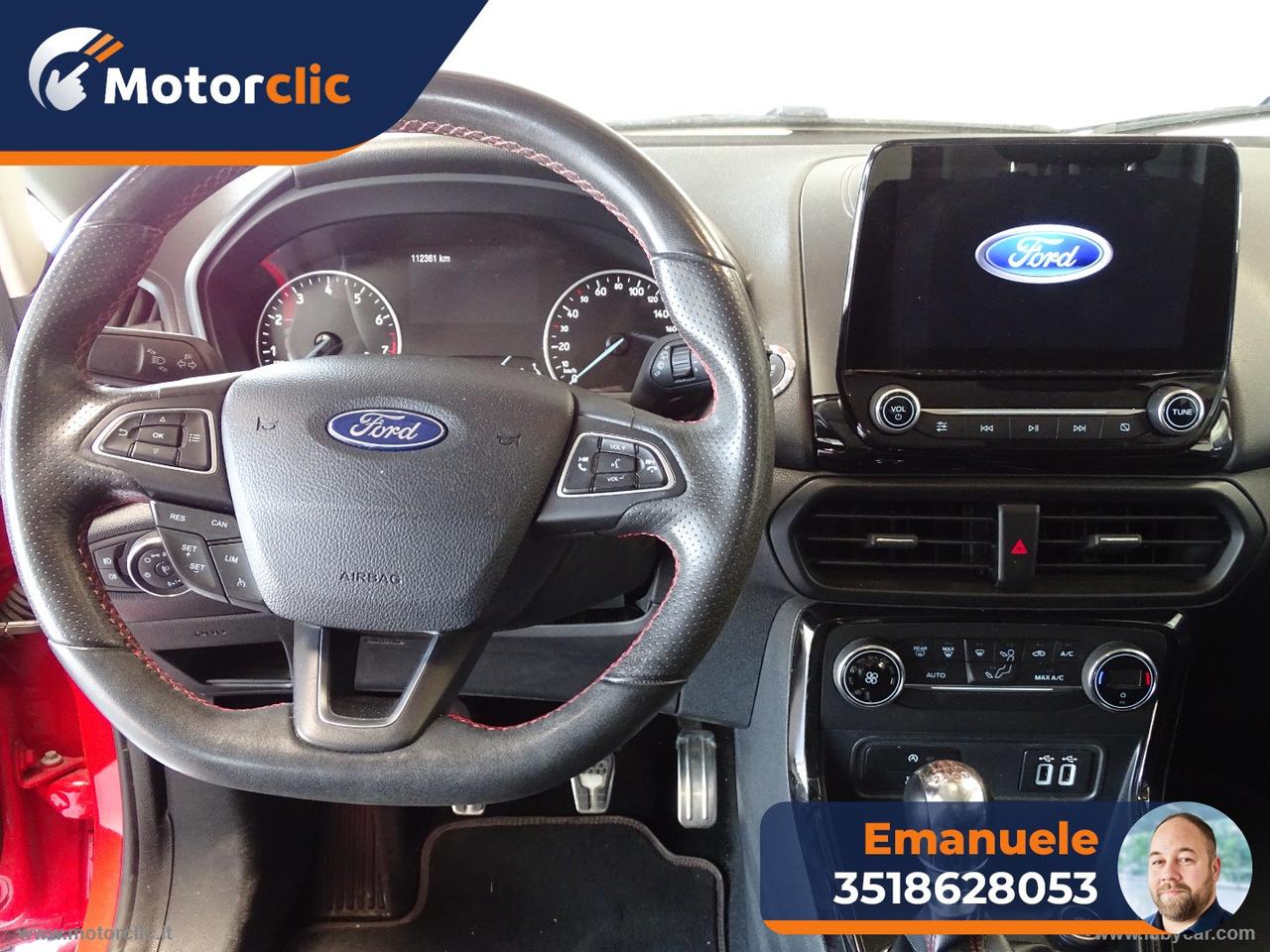 FORD EcoSport 1.0 EcoBoost 100 CV ST-Line