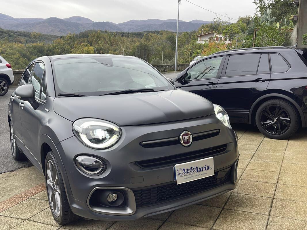 Fiat 500X 1.6 MultiJet 130 CV Sport Fari Full LED, Retrocamera, Navigatore, Cerchi 18, Grigio opaco
