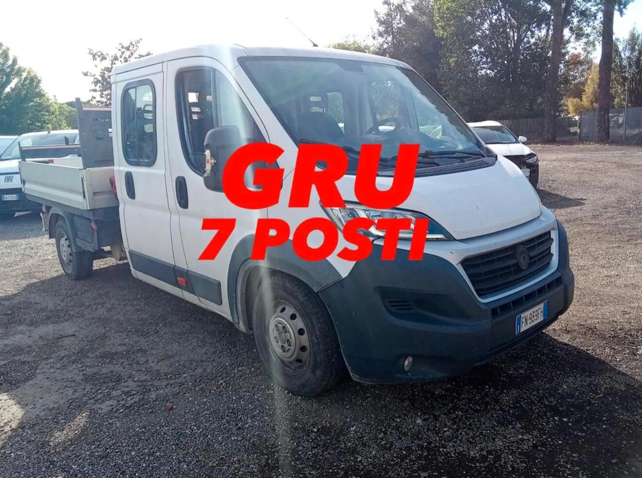 FIAT DUCATO MAXI 2.3 CASSONE 7 POSTI CON GRU
