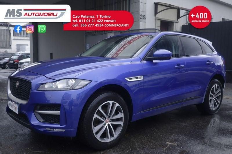 Jaguar F-Pace Jaguar F-Pace 2.0 D 240 CV AWD aut. R-Sport Unicoproprietario