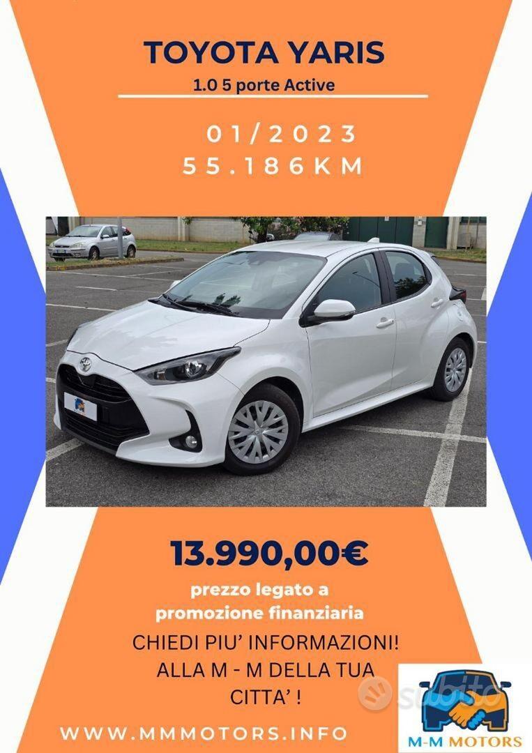 TOYOTA Yaris 1.0 5 porte Active