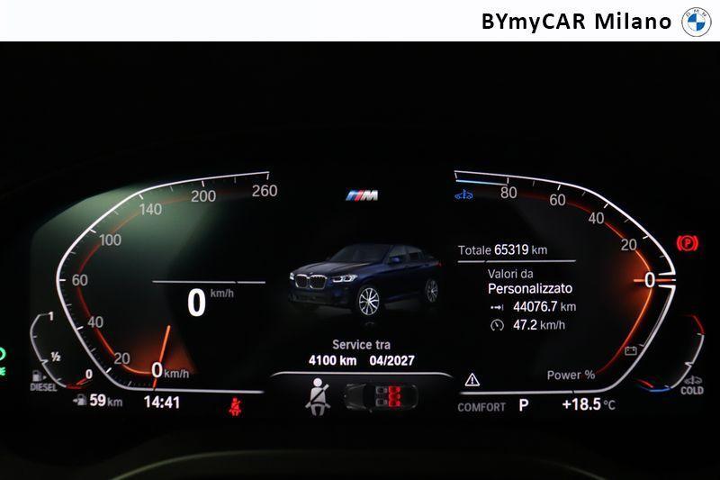 BMW X4 20 d Mild Hybrid 48V Msport xDrive Steptronic