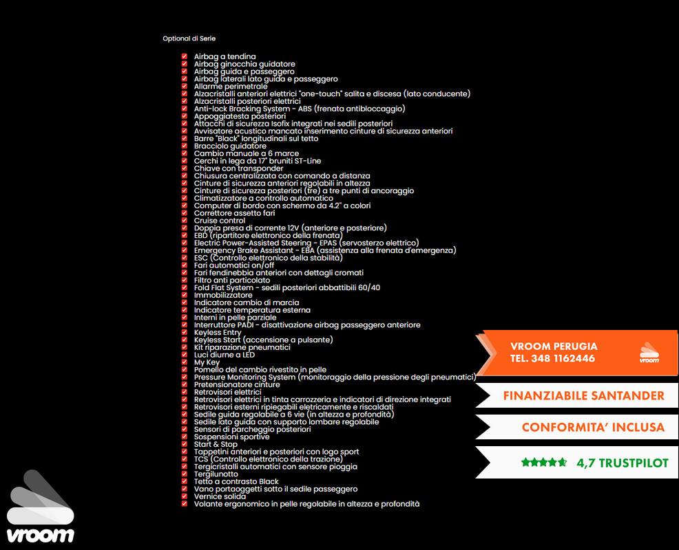 FORD EcoSport 1.5 TDCi 100 CV S&Stop ST-Line 2018