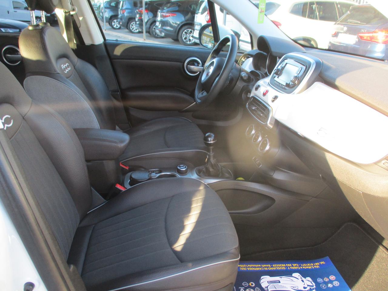 Fiat 500X 1.6 M-JET 120CV E6 LOUNGE PELLE/NAVI PERFETTA