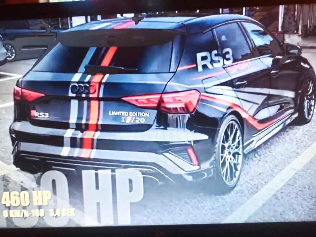 Audi RS3 Sportback 2.5 tfsi quattro s-tronic 460cv Special Edition solo 20 esemplari