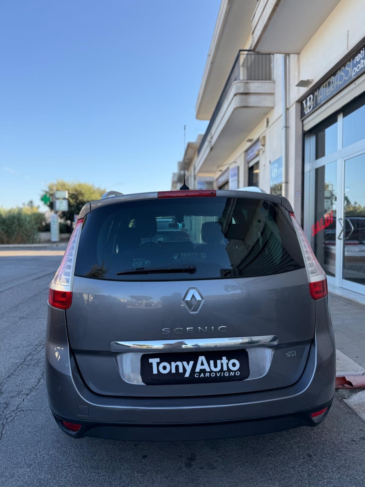 Renault Scenic 1.5 dci Limited automatica 110cv 7 POSTI,NAVIGATORE ,TELECAMERA,KM CERTIFICATI