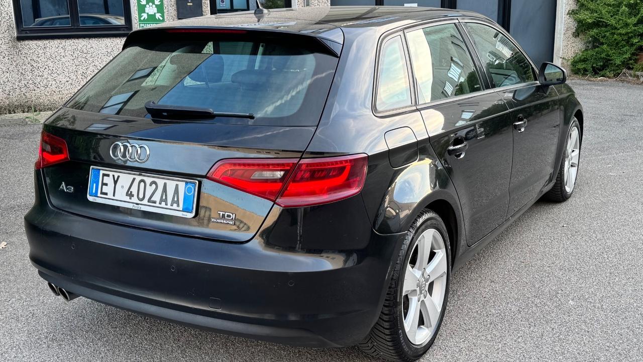 Audi A3 SPB 2.0 TDI 184 CV clean diesel quattro S tronic edition