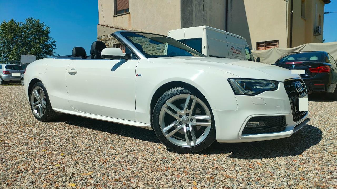 Audi A5 Cabrio 2.0 tdi S-Line 177cv Multitronic 135k KM