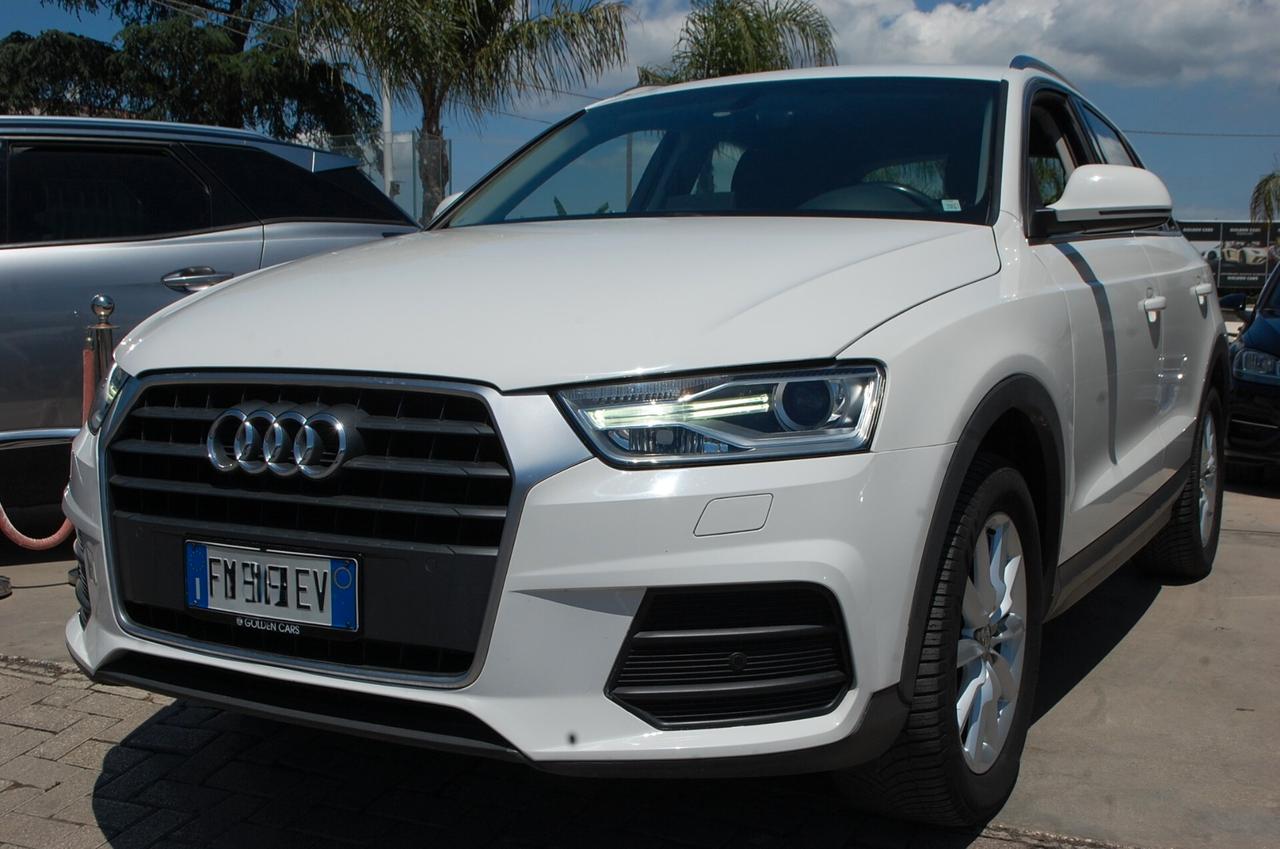 Audi Q3 2.0 TDI 120CV Design Uff Italy Led Navi Clima USB