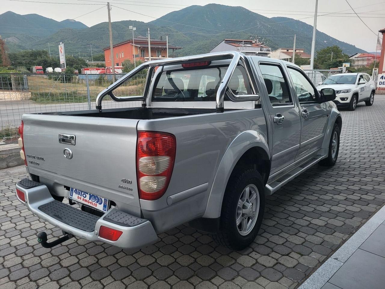 Great Wall Motor Steed PICK UP 4x4 + RIDOTTE Super Luxury GANCIO TRAINO ( MOTORE MITSUBISHI )