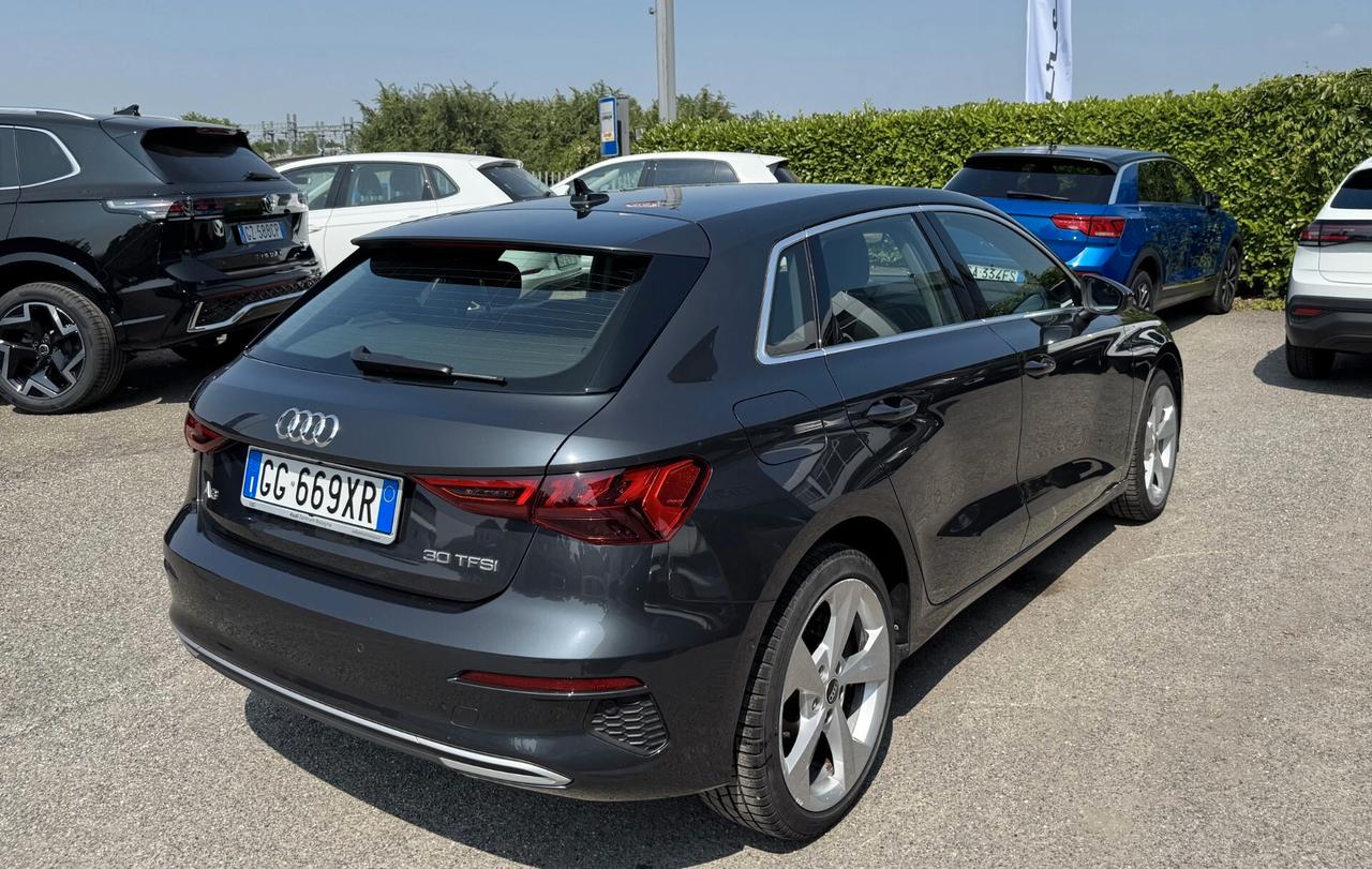 Audi A3 30 1.0 tfsi mhev Advanced s-tronic/NO VINCOLI