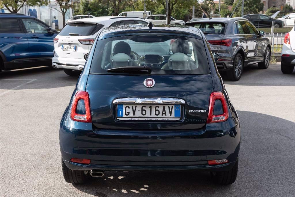 FIAT 500 1.0 hybrid Lounge 70cv del 2021