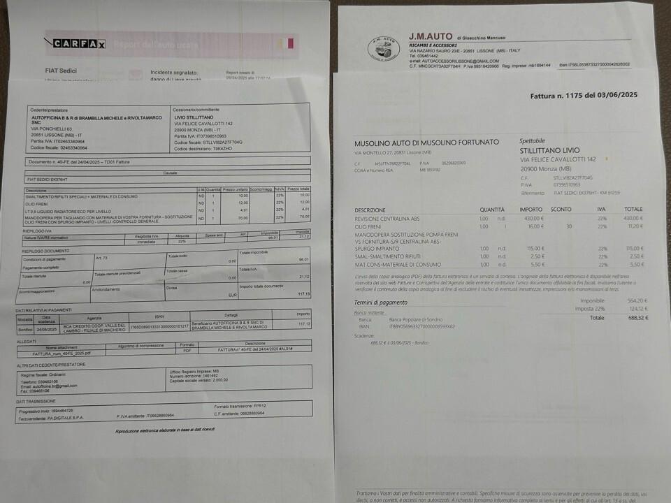 Fiat Sedici 1.6 Benzina 4x4 - UnicoProprietario