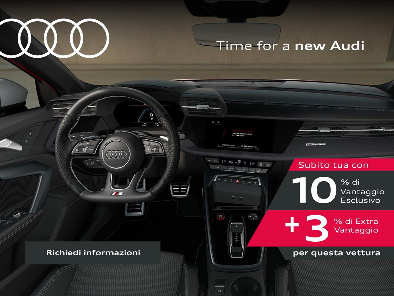 Audi S3 sedan 2.0 tfsi quattro s-tronic